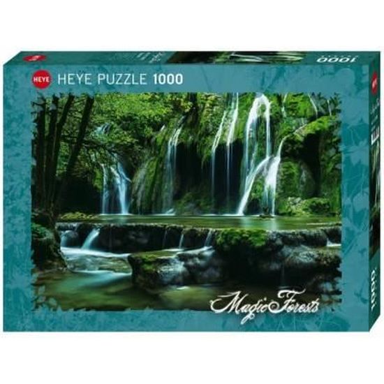 Puzzle MERCIER Cascades - 1000 pièces - Paysage et nature - 50 x 70 cm