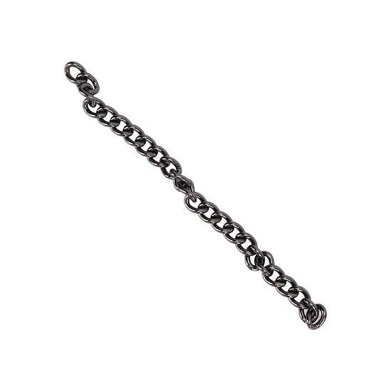SOFPLATE Kit Chaîne Gourmette Noire 10m - 3mm Avec 20 Fermoirs Homard & 50 Anneaux De Saut Pour Bijoux DIY