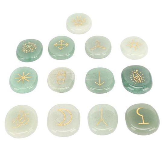Ensemble De Runes De Sorcières, Symboles Wiccan De Divination Symboles