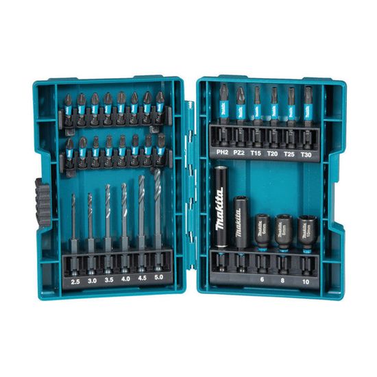 Makita B-53811 Perceuse Tournevis /& Bit Set Accessoire 100 Pièce Multi-couleur