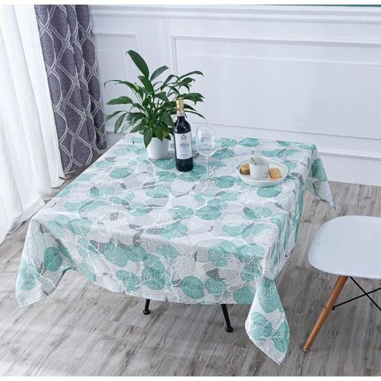 Dalina Textil Nappe Imperméable De Table Rectangulaire Imprimée Pétales ...