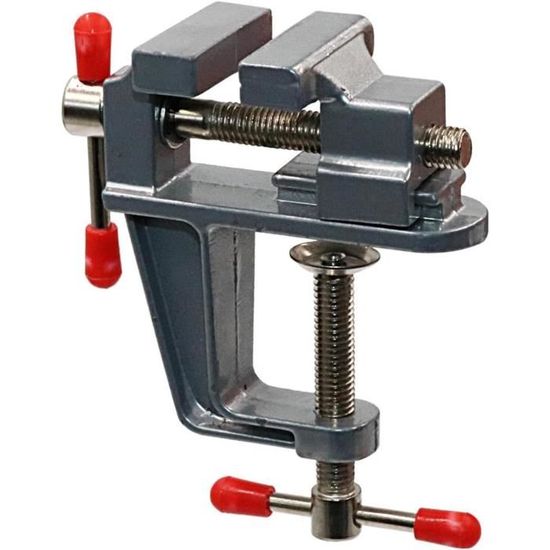 Mini étau De Table En Alliage D'aluminium - Pour Bijoux, Modélisme Et Réparations - Ouverture Réglable Jusqu'à 35 Mm