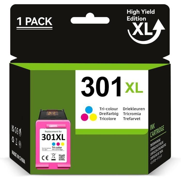 COMETE - 301-2 Inktcartridges Compatibel met HP 301 - Inktpatronen Vervanging voor HP 301 Deskjet 2540 1050 2050 Envy 4500 4502 5530 OfficeJet 2620 4630 4632 zwart Kleur (3011