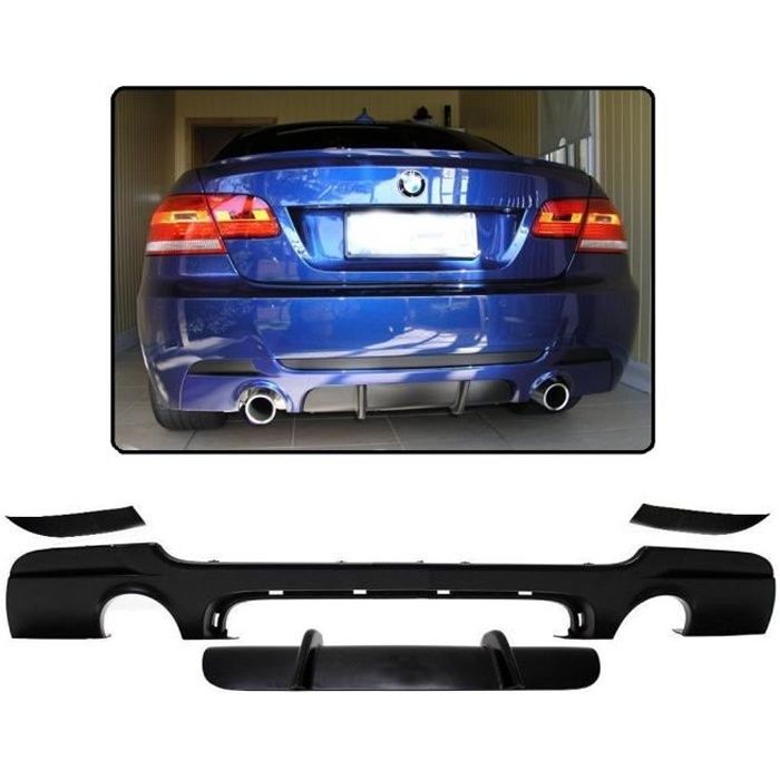 DIFFUSEUR ARRIERE M PERFORMANCE POUR BMW SERIE 3 E92 ET E93 335D ET 335i AVEC PACK M DE 2007 A 2013