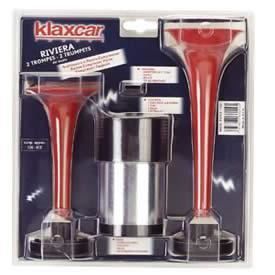 Avertisseur 2 trompes 12V