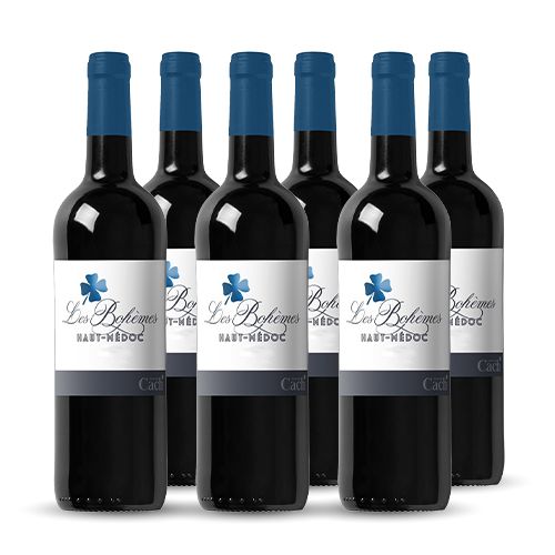 Les Bohèmes Haut-Médoc Rouge 2018 6x75cl