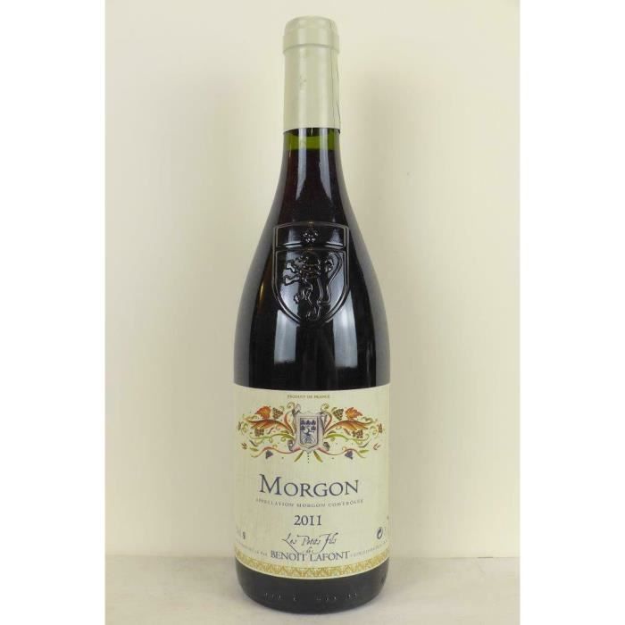 morgon petits fils de benoit lafont rouge 2011 - beaujolais