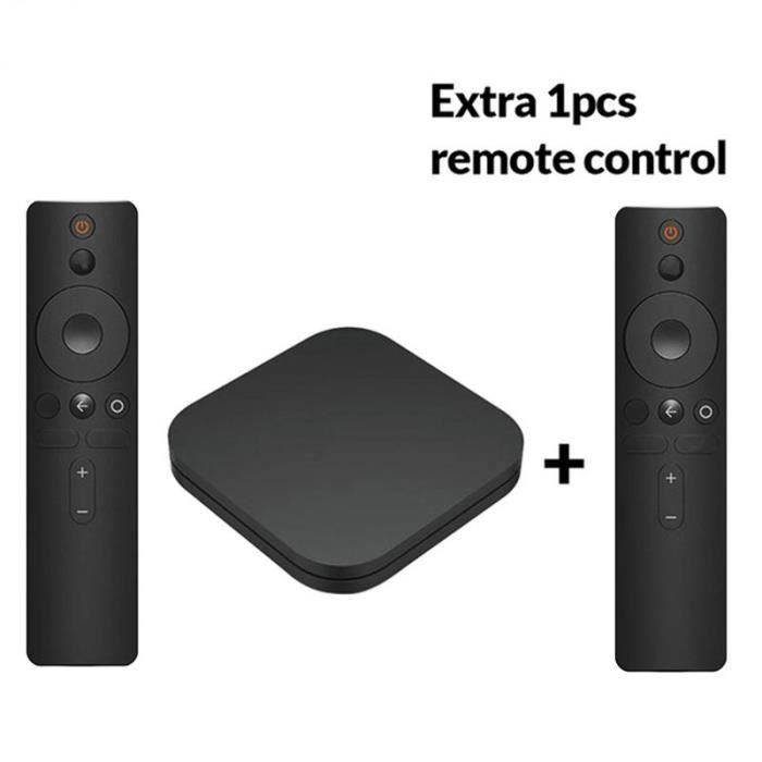 Boîtier TV S 4K Ultra HD Android 8.1 HDR 2G 8G WiFi Google Cast Netflix TV intelligente lecteur multimédia