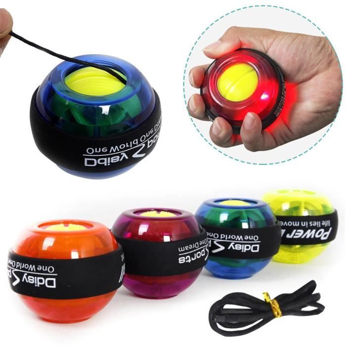 Entraîneur de balle de poignet de balle de puissance musculaire détendre Gyroscope PowerBall Gyrosc - Modèle: VIOLET - HSJSZHA01746