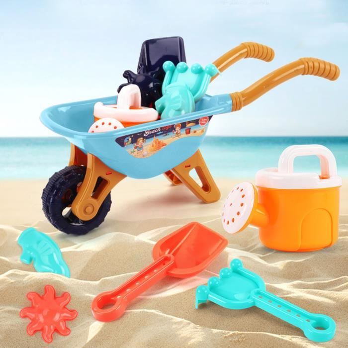 Jouet de plage Ensemble de sable Jeu de sable Jouet de bac à sable Jouet de plein air d'été pour garçons et filles 159