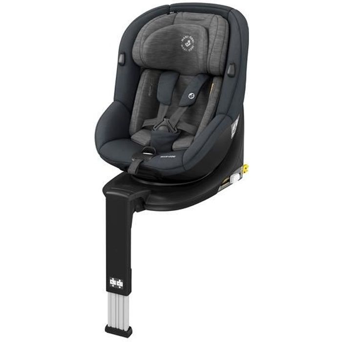 Siège auto MAXI COSI Mica i-Size, Groupe 0+/1, i-Size, avec Embase, Isofix, Authentic Graphite