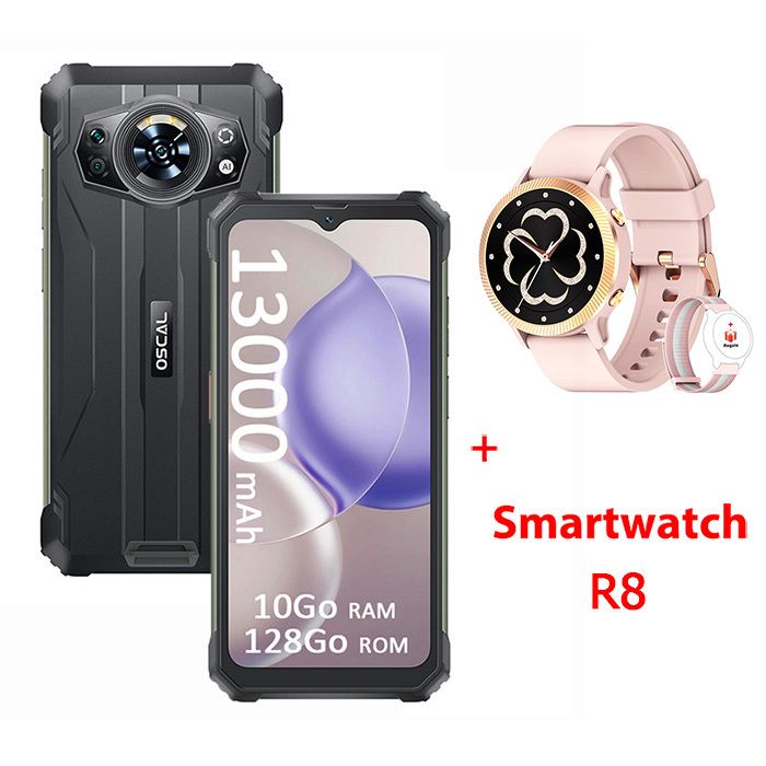 Telephone Portable Incassable Oscal S80 13000mAh Android 12 6.583\