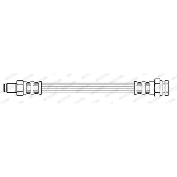 FLEXIBLE DE FREIN FERODO FHY2082