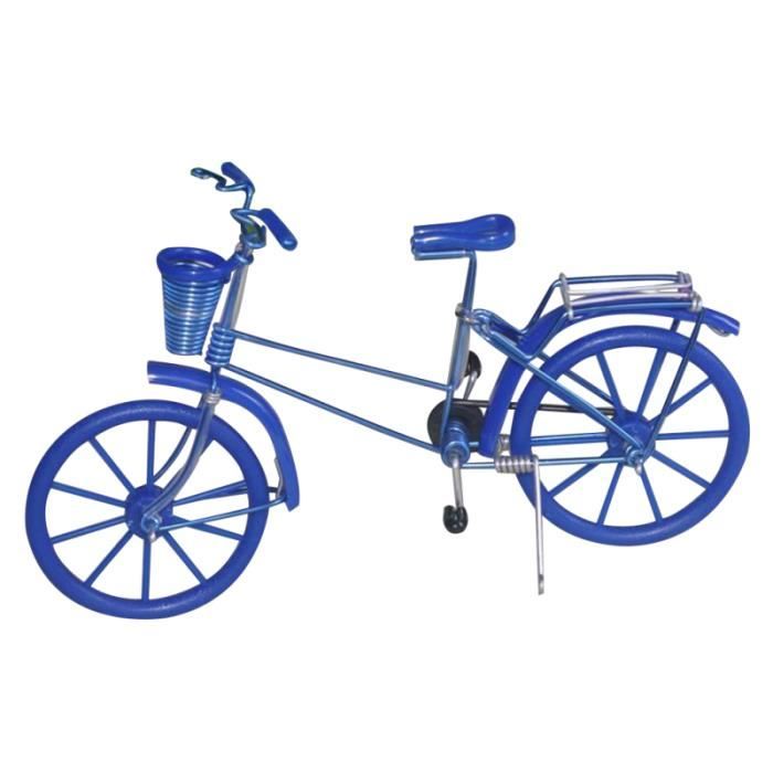 Simulation Vélo Artisanat Rétro En Aluminium Fil De Modèle Décoration Bureau VELO DE VILLE - BEACH CRUISER - VELO HOLLANDAIS