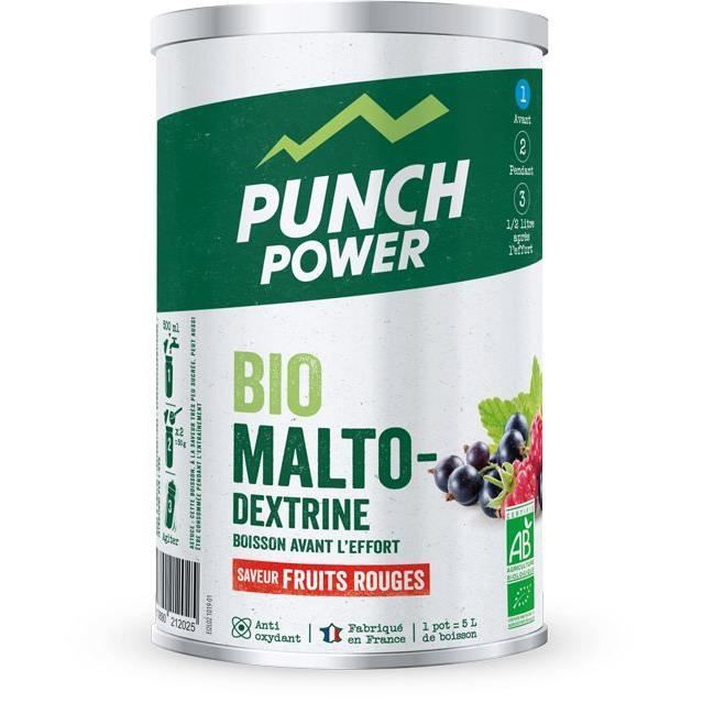 Punch Power Biomaltodextrine Fruits Rouges Anti Oxydant 500g