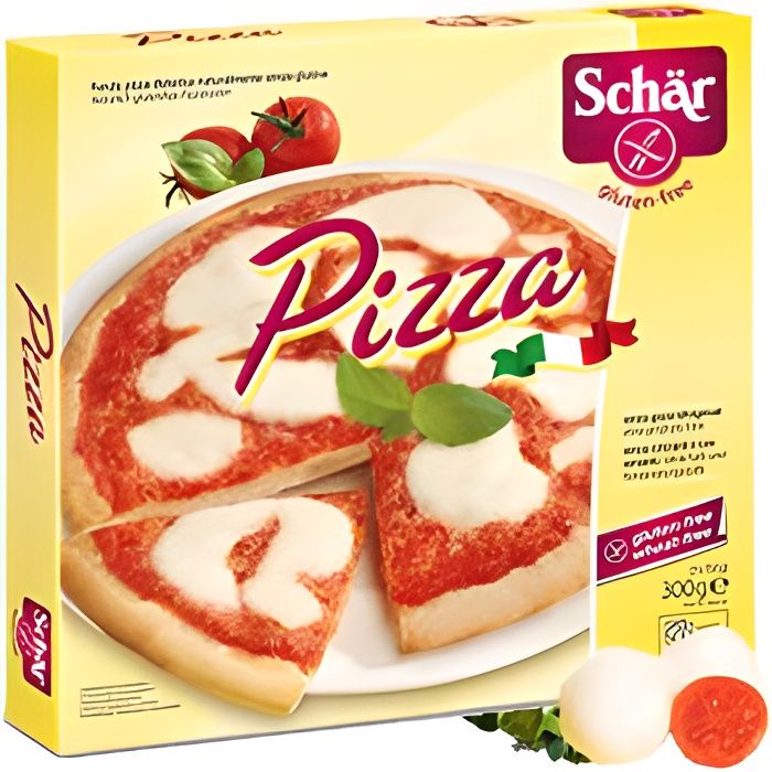 Pizza - Fonds de pizza précuits sans gluten - 3…