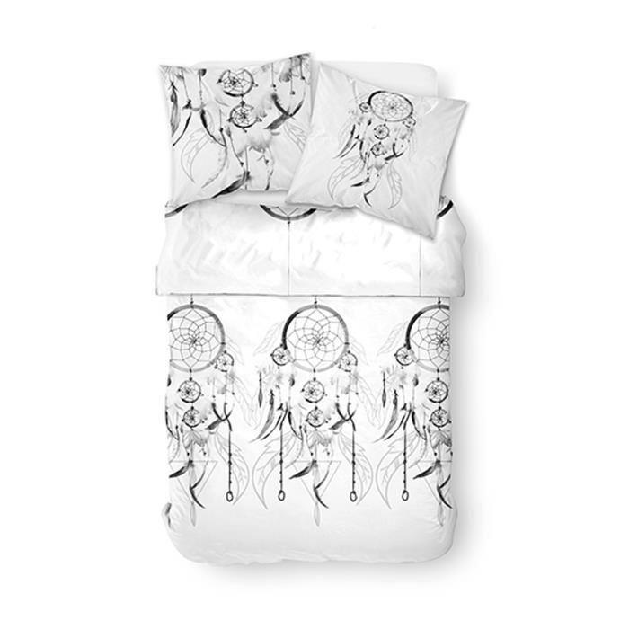 Parure de couette 100% coton 51 fils 240x260 SIOUX