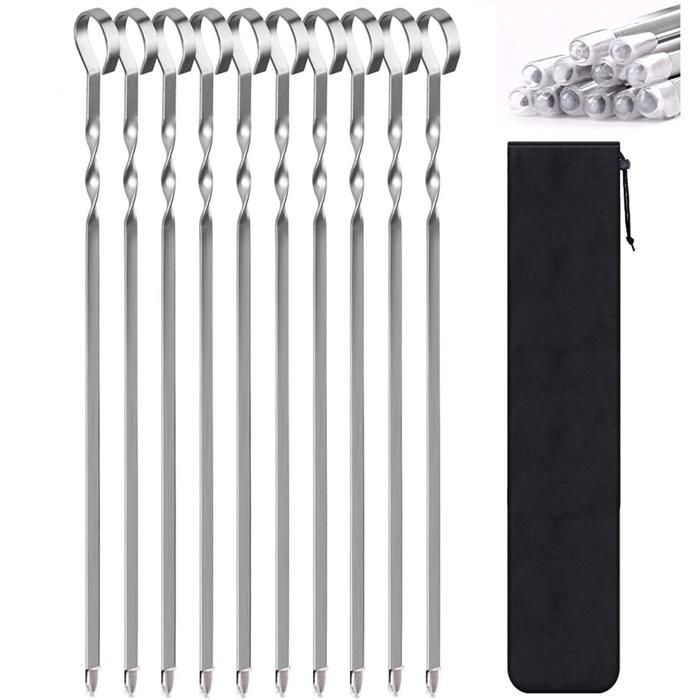 2 Pièces Grille De Barbecue Ronde En Acier Inoxyda... – Grandado