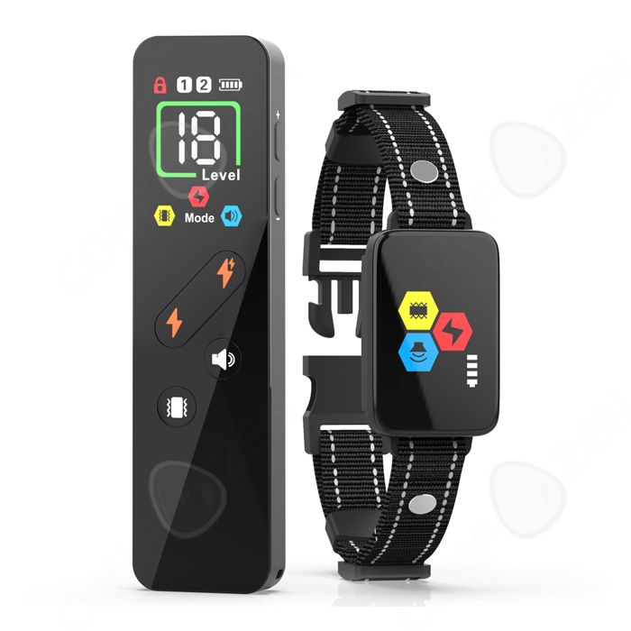 Comparer les prix de Collier de dressage 800 mètres distance télécommande sans obstacle collier de dressage peut être coupé librement avec télécommande