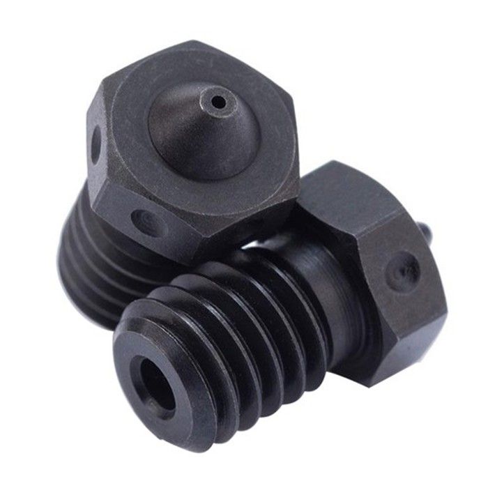 SIMAX3D Lot De 5 Buses E3D V6 0.4mm – Acier Trempé Haute Température, Compatible Prusa I3 & Anycubic I3 Mega