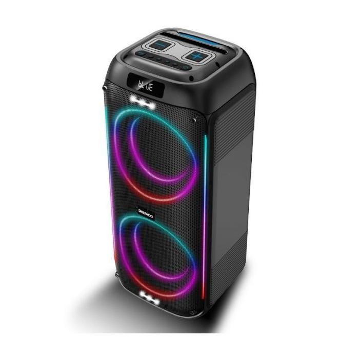 Altavoces Daewoo Portable Bluetooth avec télécommande et radio FM - vue 1