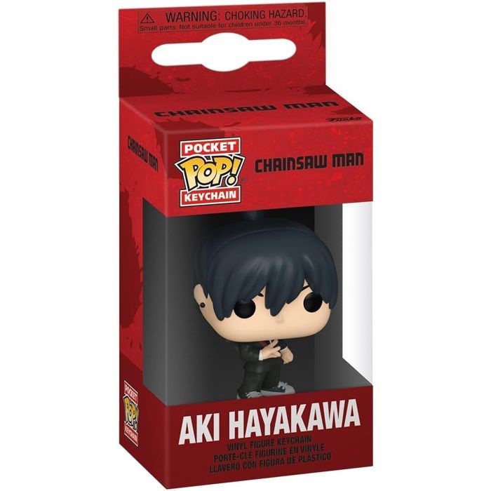 Figurine Funko Pop Keychain porte clé Chainsaw Man Aki - vue 9