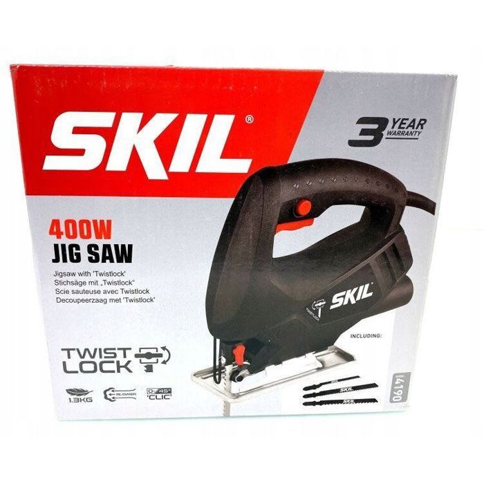 Accessoire machine outil - consommable machine outil Skil SCIE SAUTEUSE 4190 AA 400 W + 3 LAMES
