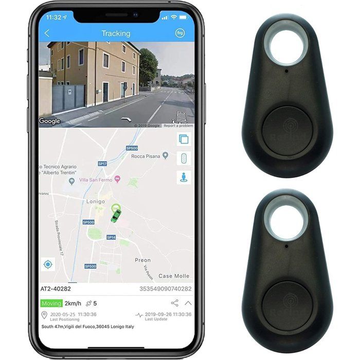 Traceur GPS pour chat - Traceur GPS pour collier danimal de compagnie - Mini traceur GPS portable