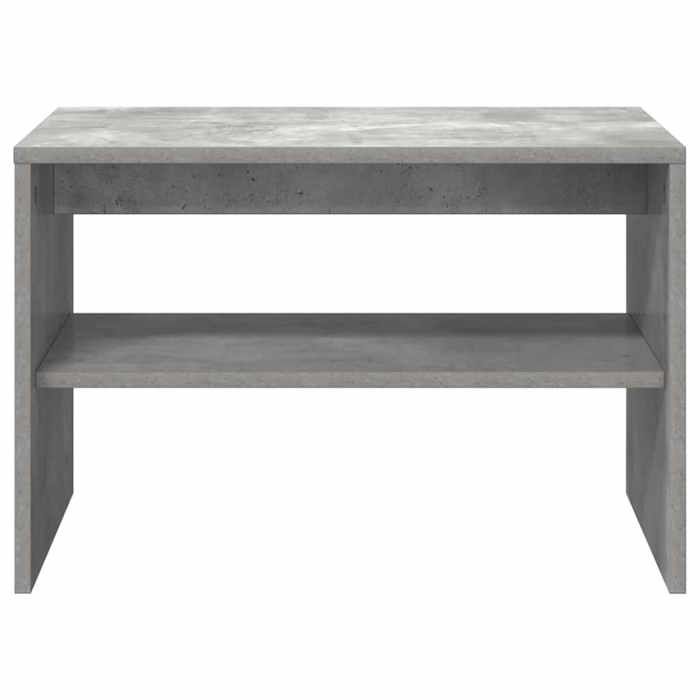NEUF Armoire TV - Gris - Meuble TV - TABLE TV - gris béton 60x40x40 cm - bois dingénierie TT5153