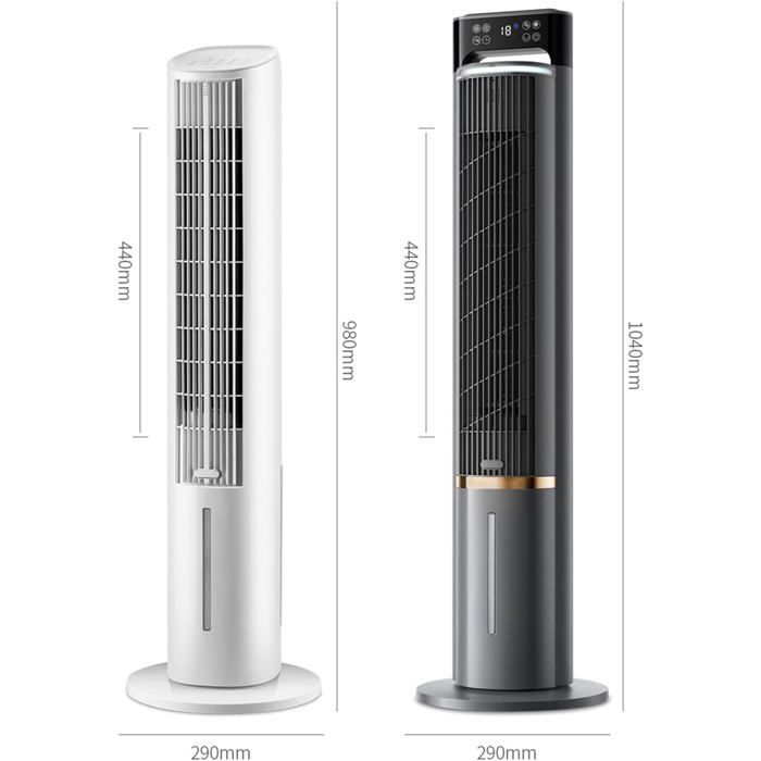 Rafraichisseur dair PortableVentilateurRefroidisseur dairClimatiseur Mobile sans éVacuationClimatiseurRafraichisseur dair Black