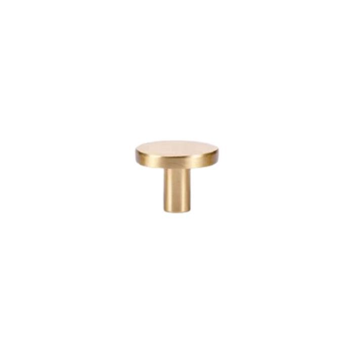 Lot de 15 boutons de meuble en laiton ronds 25x20 mm avec vis 25 mm pour tiroir porte et placard Lot de 15 boutons de meuble en laiton ronds 25x20 mm avec vis 25 mm pour tiroir porte et placard