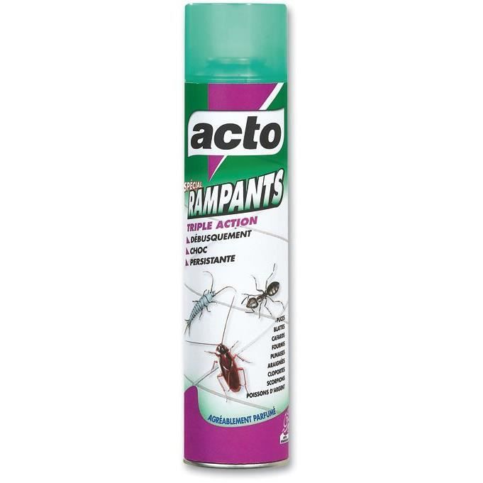 Insecticide Volants Rampants, produit puissant professionnel contre les  insectes|Spray contre la cafards, moucherons, araignées, fourmis, puces