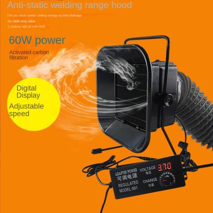 Aspirateur De Fumée De Soudure - Ventilateur Absorbant Vapeur - Neuf Sous Emballage - Sans Marque