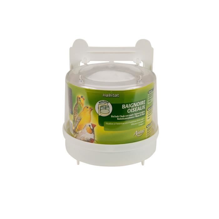 AIME Baignoire - Ø 11cm x H 9cm - Pour oiseaux