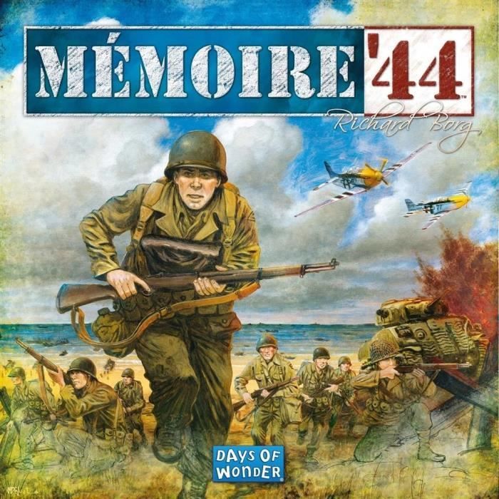 Jeu de Stratégie Asmodee MEM44asmodee – Thème Seconde Guerre Mondiale, 2 à 8 Joueurs - vue 4