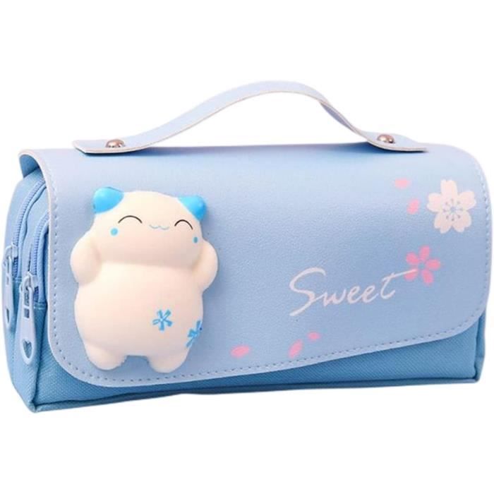 Trousse Scolaire Grande Capacité Yoeege - 3 Sacs En Tissu, Avec Dragonne, Pour étudiants Et Adolescents Trousse Scolaire Grande Capacité Yoeege - 3 Sacs En Tissu, Avec Dragonne, Pour étudiants Et Adolescents