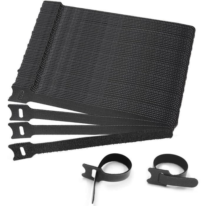 Sangles Réutilisables GripZz 5m X 2cm - Crochet/Boucle, Découpables, Pour Câbles, Rangement