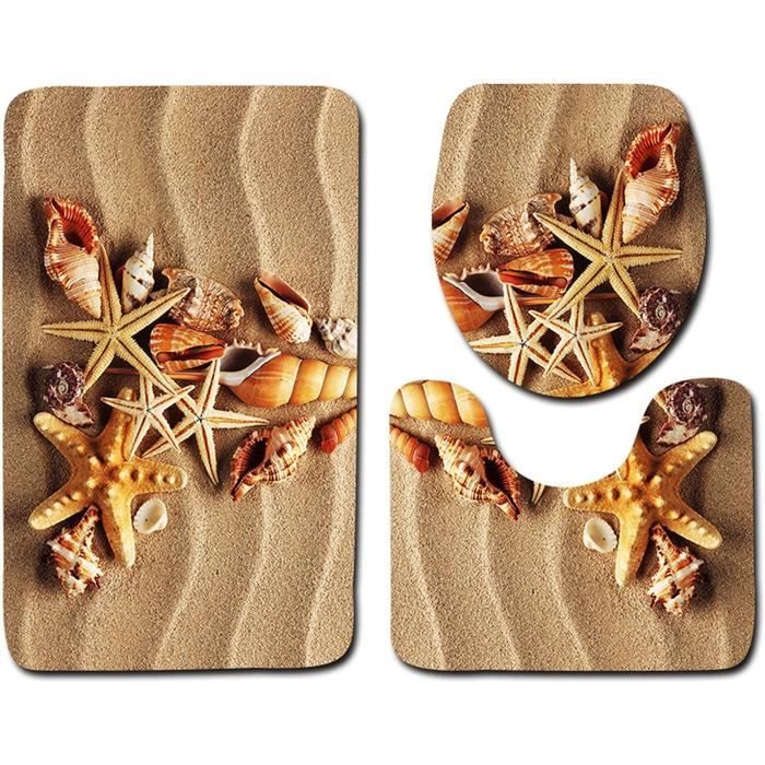 Autocollants Antidérapants Baignoire - Motifs Animaux Marins Mignons - 10 Pièces Avec Grattoir - Pour Salle De Bain Enfants
