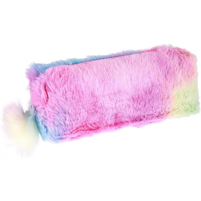 EIHI 1 Pièce Trousse à Crayons Arc-en-ciel De Grande Capacité