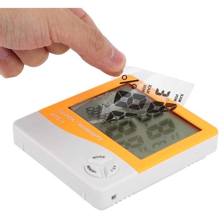 Thermomètre Hygromètre Numérique Thermomètre de Pièce Thermomètre Intérieur pour Maison avec Température et Humidité