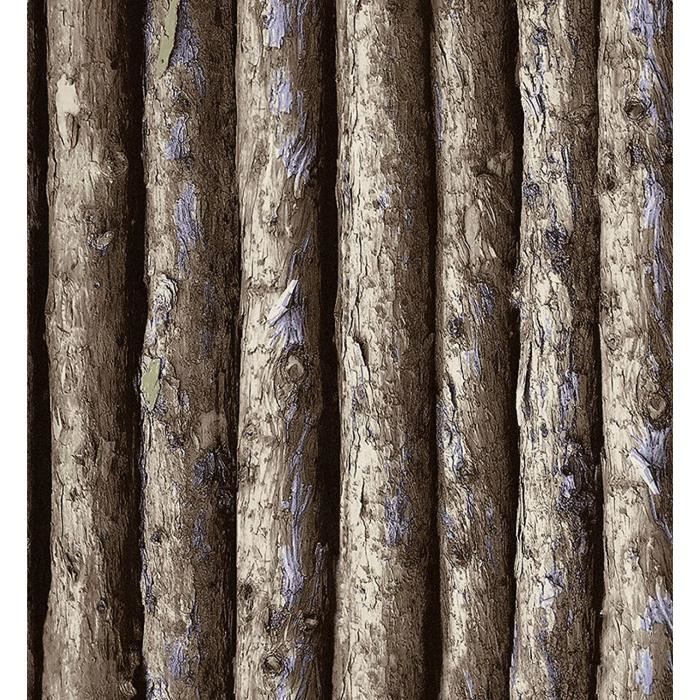 Papier peint 3D Grain de bois panneaux muraux auto-adhésifs mur