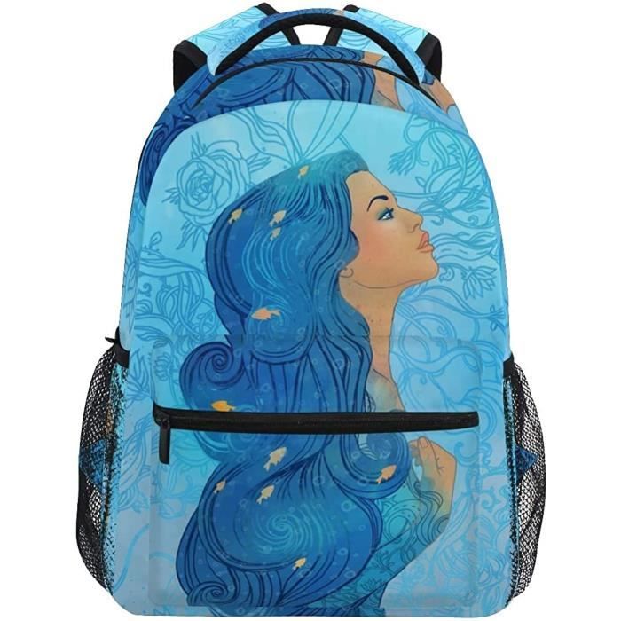 Sac à Dos Scolaire Imperméable Motif Requin - Tissu Oxford 600D, Bretelles Ergonomiques, Pour Garçons Et Filles