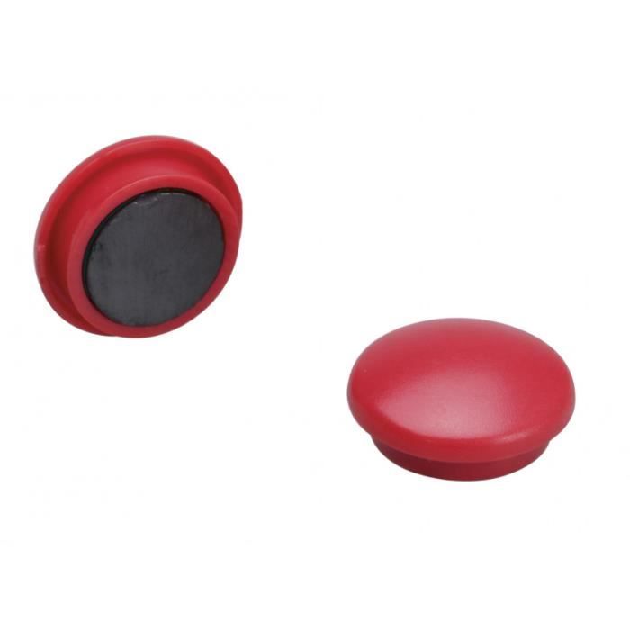 AIMANT ROND 22MM ROUGE (PT6) – Ma Papeterie Discount