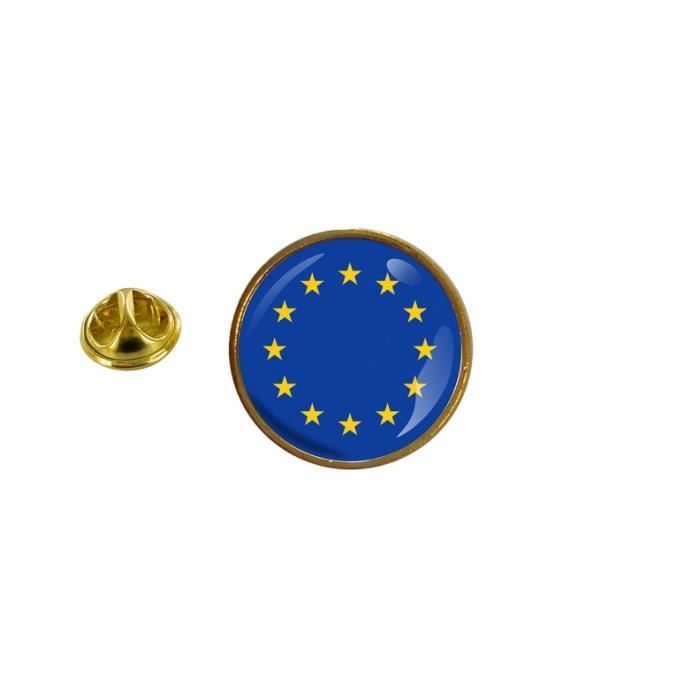 pins pin badge pin's drapeau europe union europeenne rond
