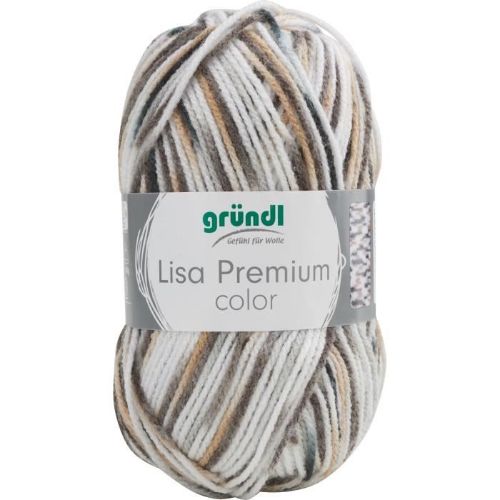 Gründl Lisa Premium Uni Filato, Acrylic, Rose, 50 g : Gründl