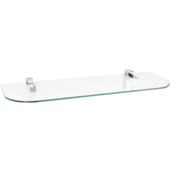 Ib style® Étagère murale en verre |6mm | incl. Clip QUADRO