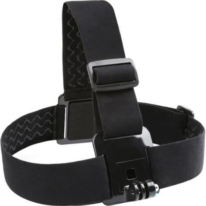 Harnais De Poitrine Chesty Pour GoPro - Compatible Hero 12 à 4, Session, Max & AKASO/SJCAM - Noir/Argent - Réglable