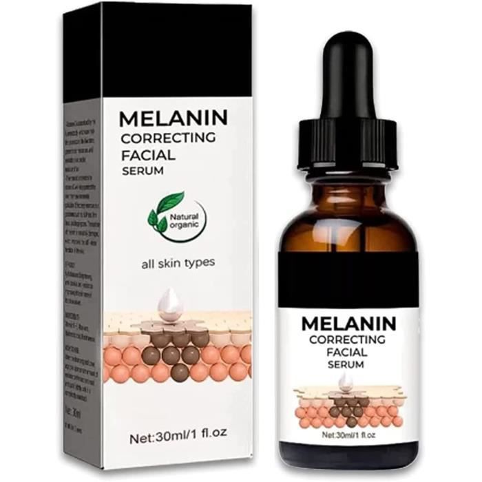 Melanin Correcting Facial Serum, Dark Spot Corrector Daily Face Serum