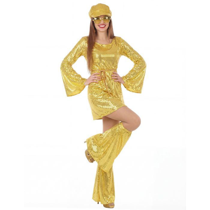 Déguisement Disco Doré Homme - Jeux - Jouets