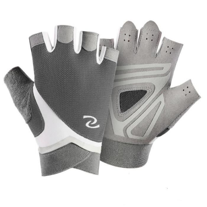 Gants De Fitness INBIKE C220 – Homme/Femme – Coussinet SBR 3 Mm, Respirants, Réfléchissants – Crossfit, Muscu